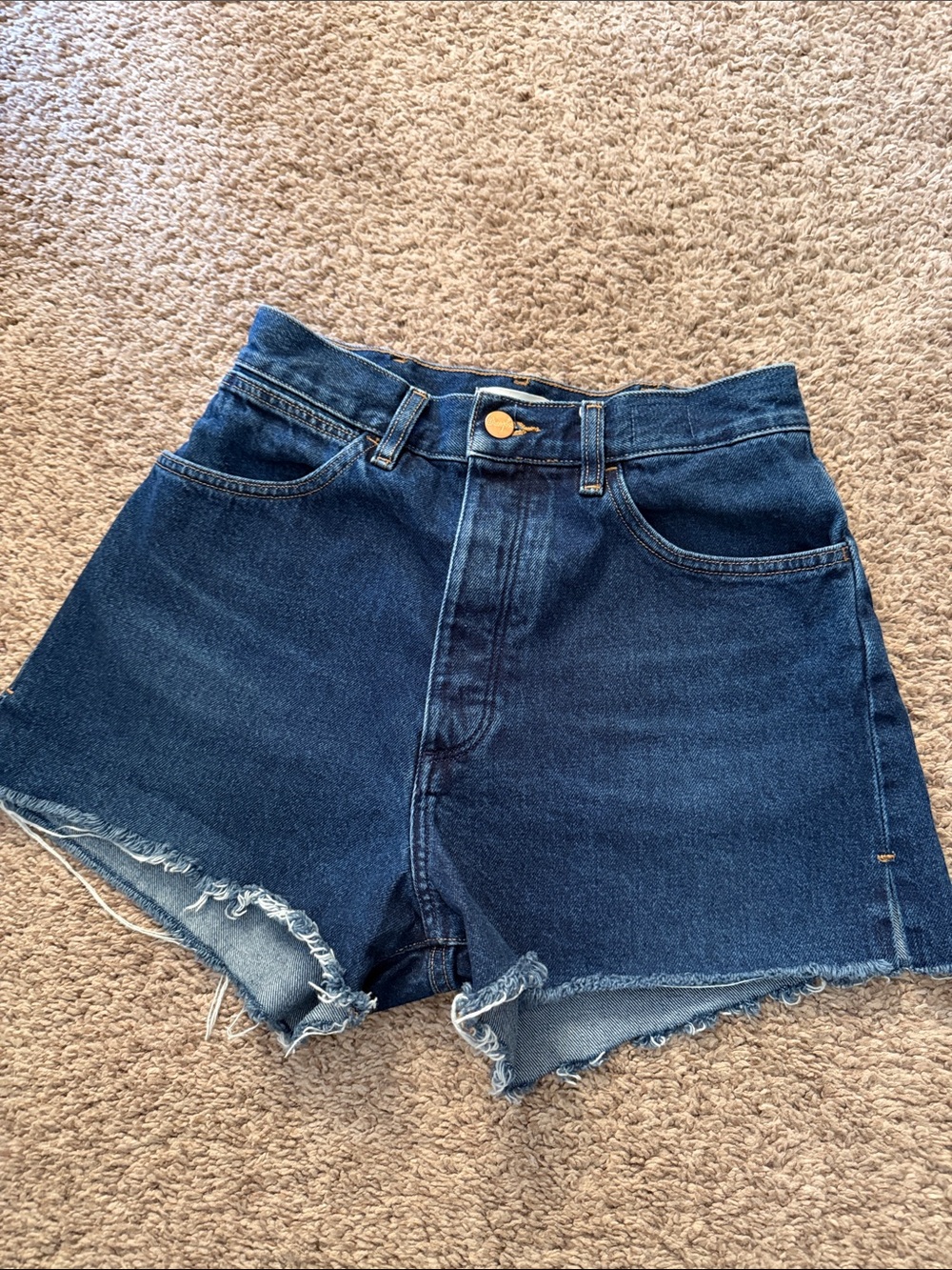 Wrangler High Rise Festival shorts. Size 28